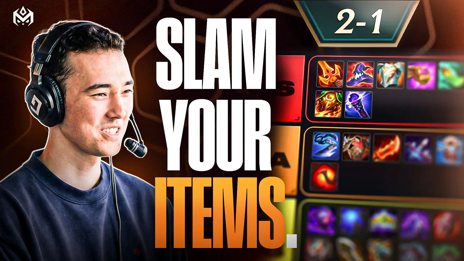 Wasianiverson's Early Item Slams Tierlist! thumbnail